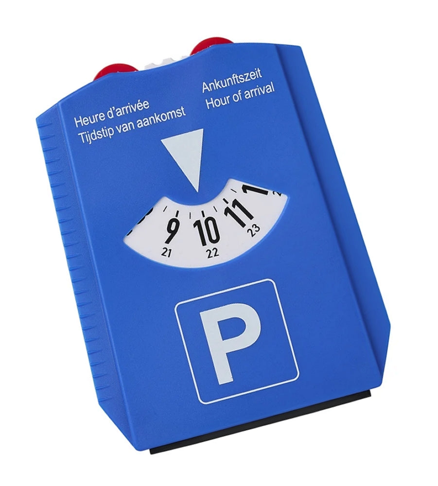 ProPlus 630518 Parkscheibe NLD DE F GB mit Eiskratzer 2 Einkaufswagenchips Eisschaber