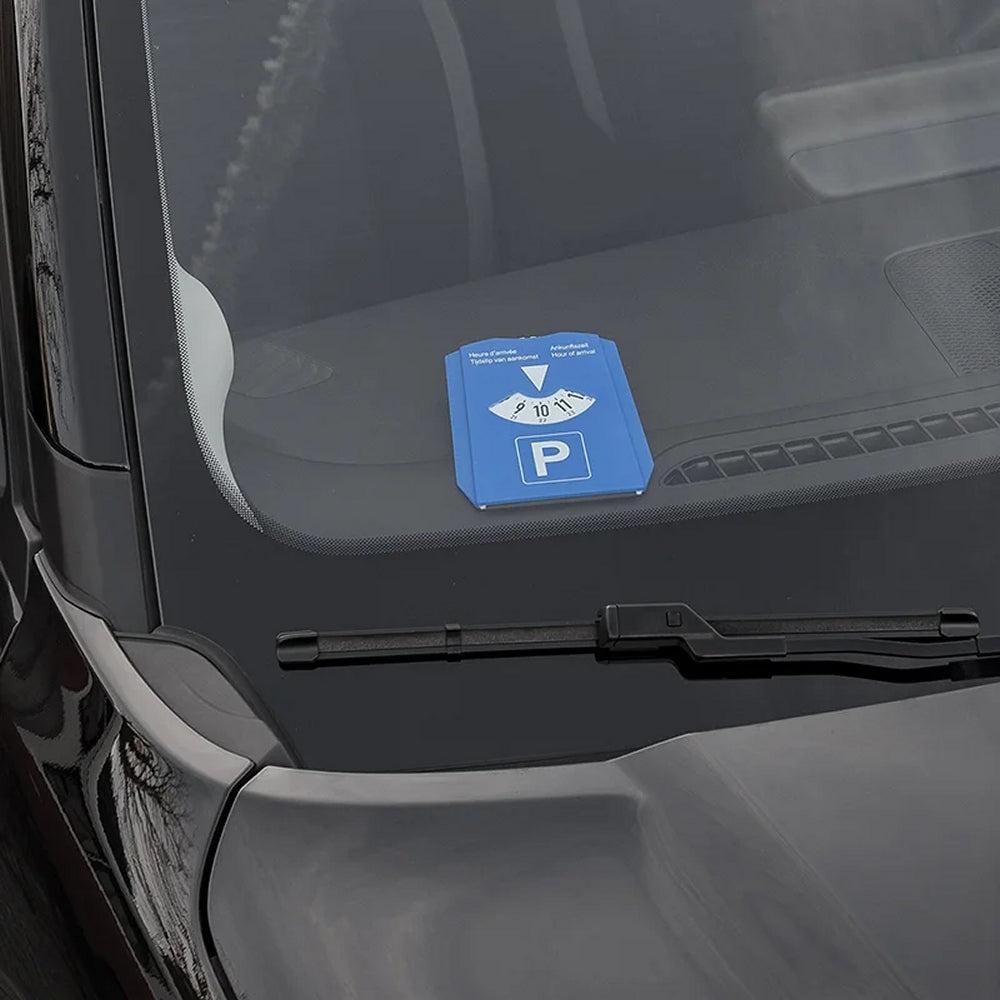 ProPlus 630518 Parkscheibe NLD DE F GB mit Eiskratzer 2 Einkaufswagenchips Eisschaber