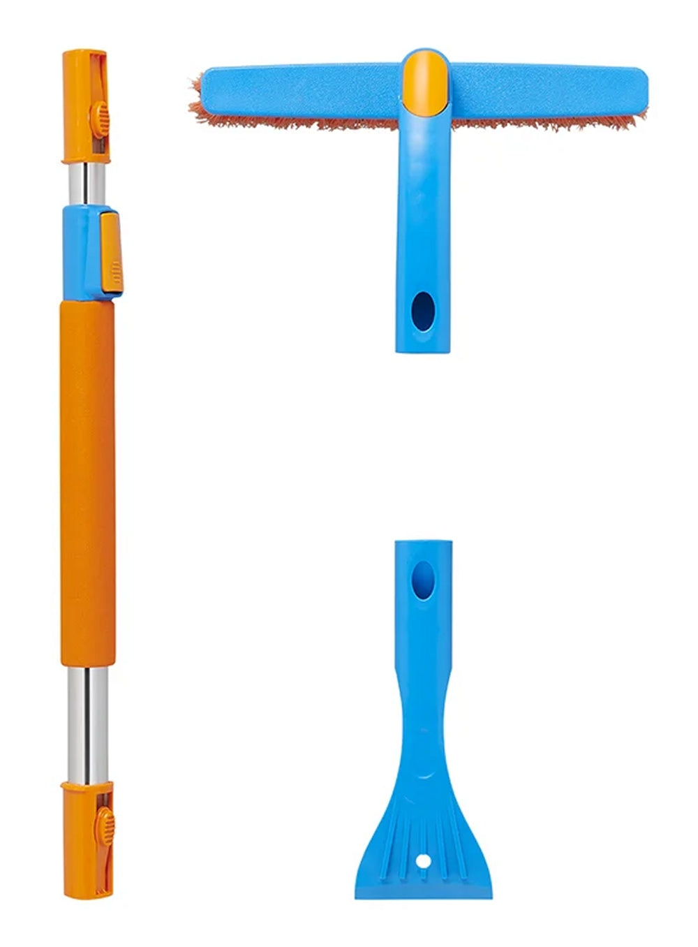 ProPlus 630528 Schneebürste mit Eiskratzer & Teleskopstiel 99-127cm