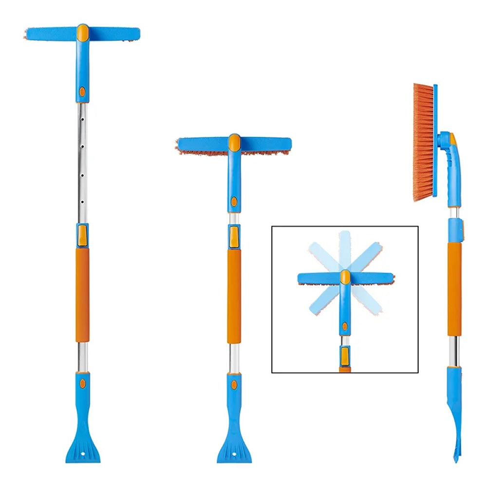 ProPlus 630528 Schneebürste mit Eiskratzer & Teleskopstiel 99-127cm