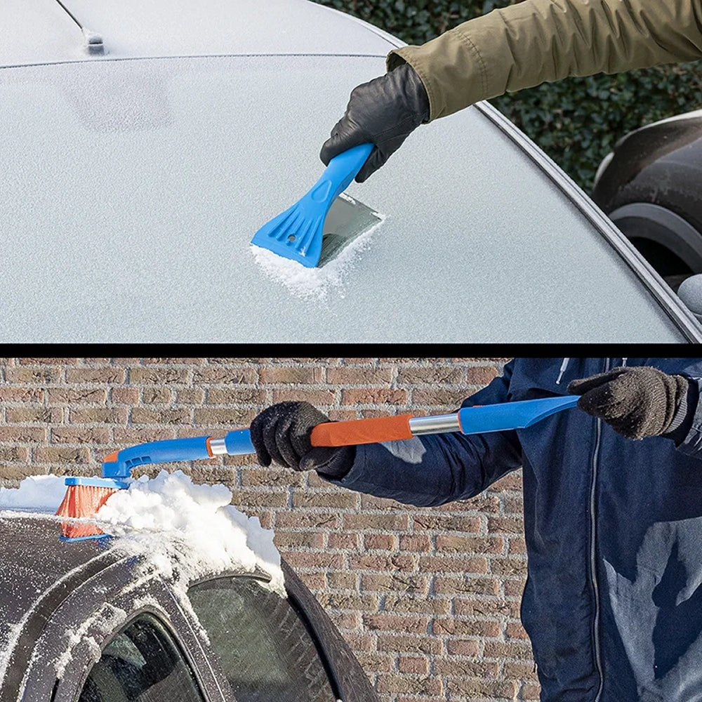 ProPlus 630528 Schneebürste mit Eiskratzer & Teleskopstiel 99-127cm