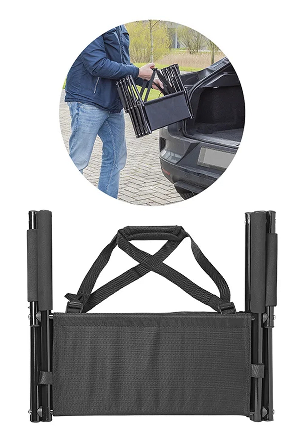 ProPlus 730014 Hundetreppe faltbar Hunderampe