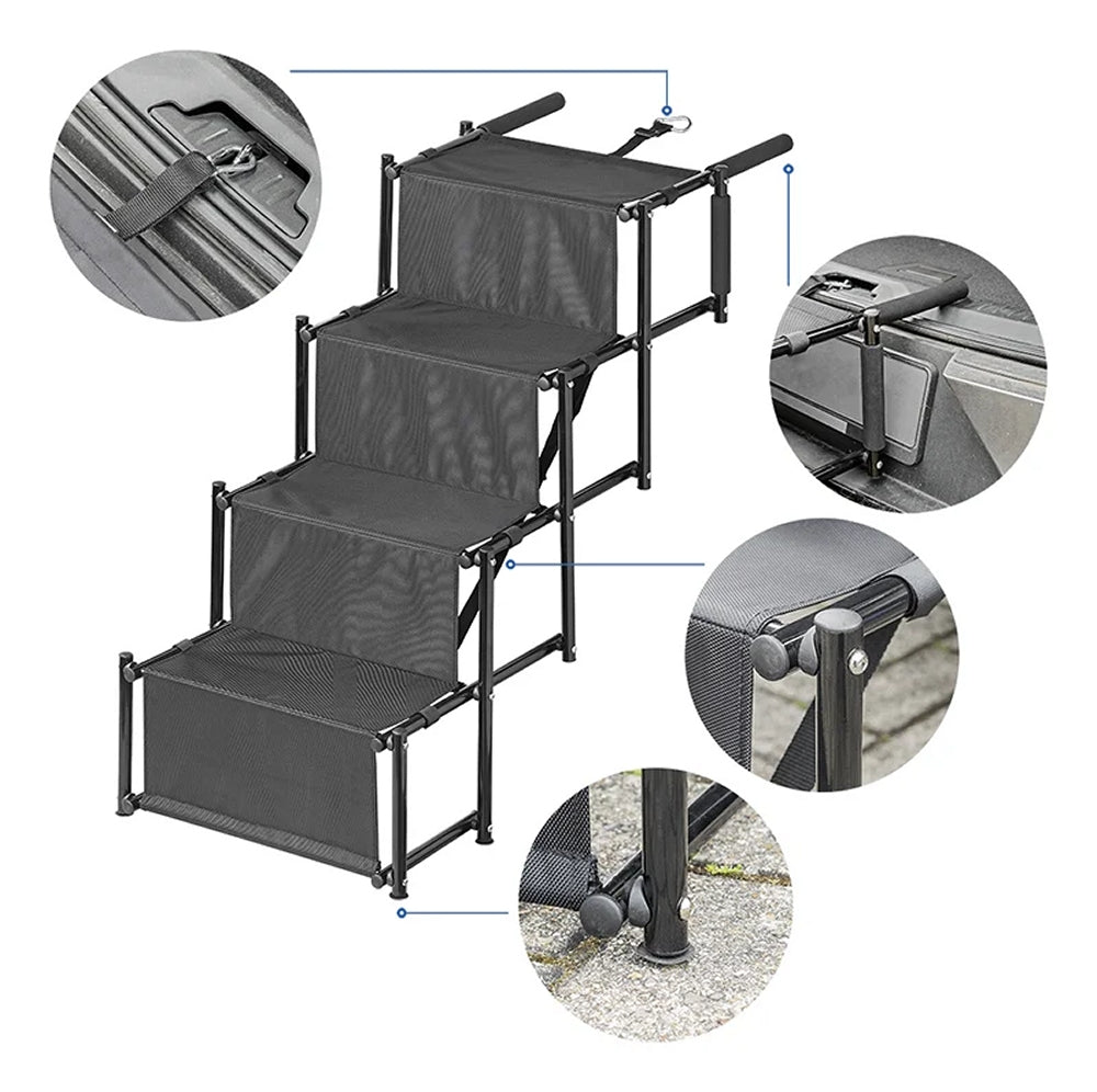 ProPlus 730014 Hundetreppe faltbar Hunderampe