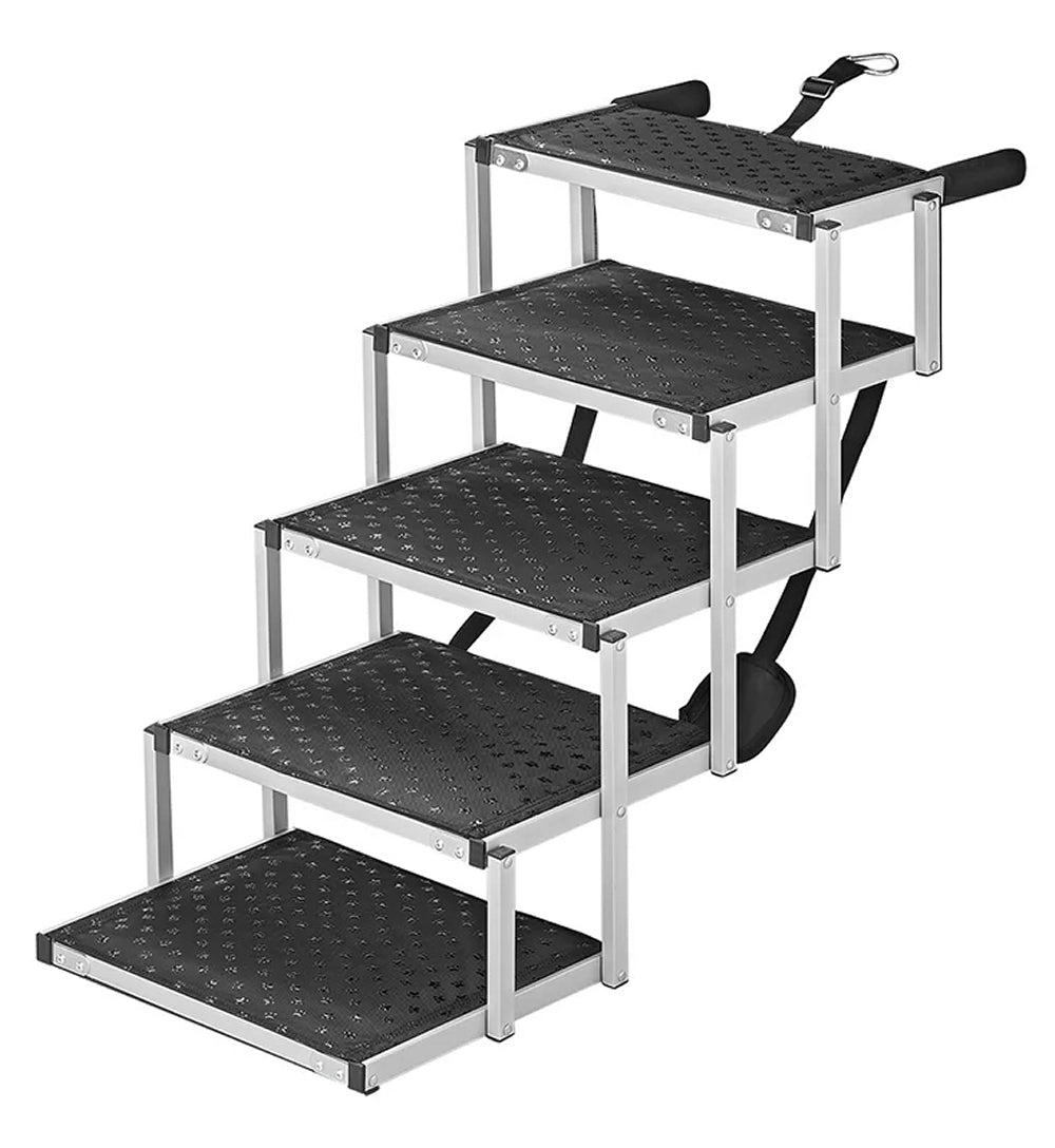 ProPlus 730014V01 Hundetreppe Aluminium faltbar Hunderampe