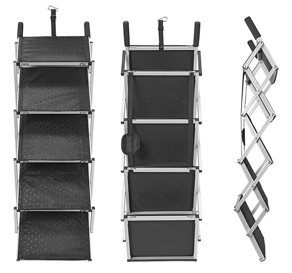 ProPlus 730014V01 Hundetreppe Aluminium faltbar Hunderampe