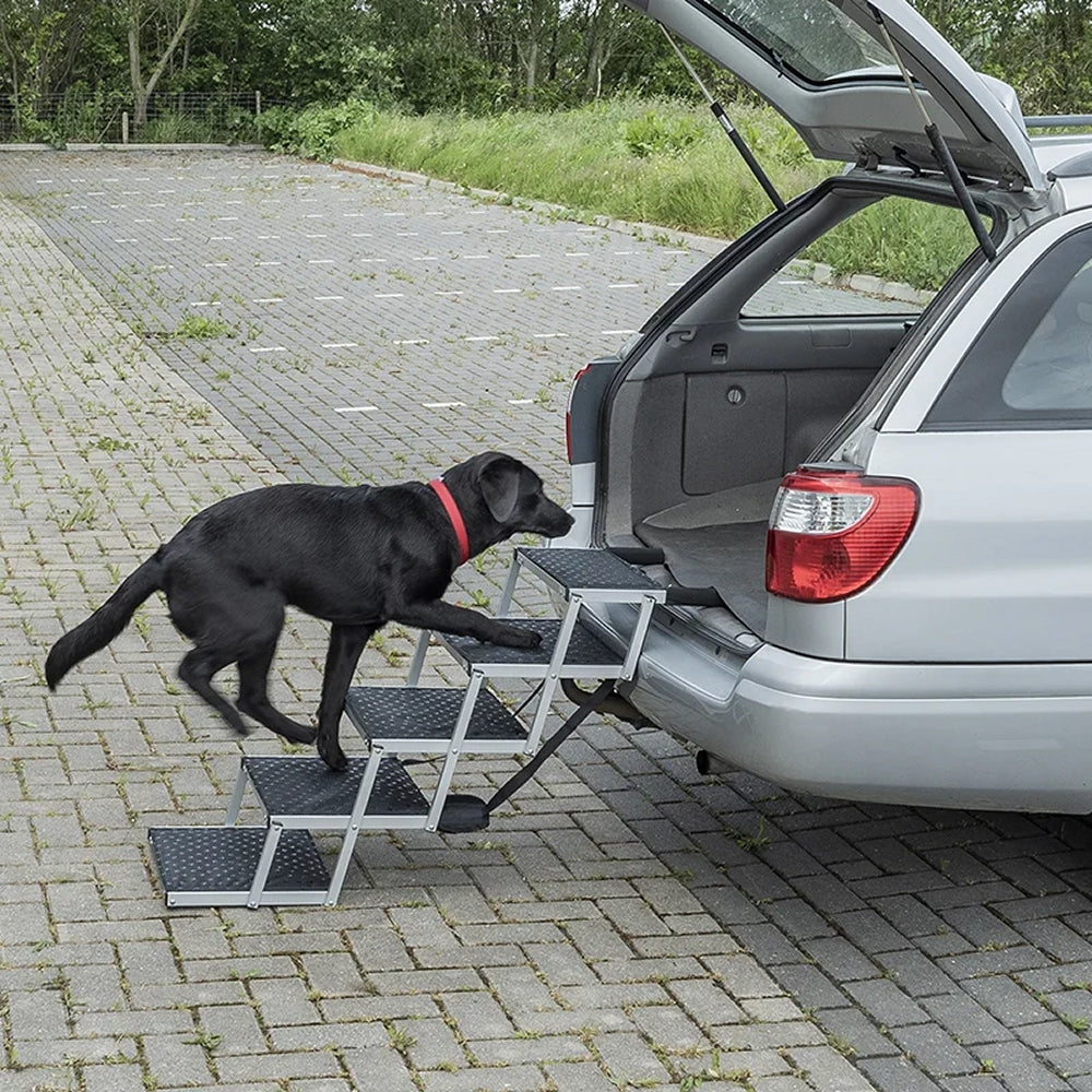 ProPlus 730014V01 Hundetreppe Aluminium faltbar Hunderampe