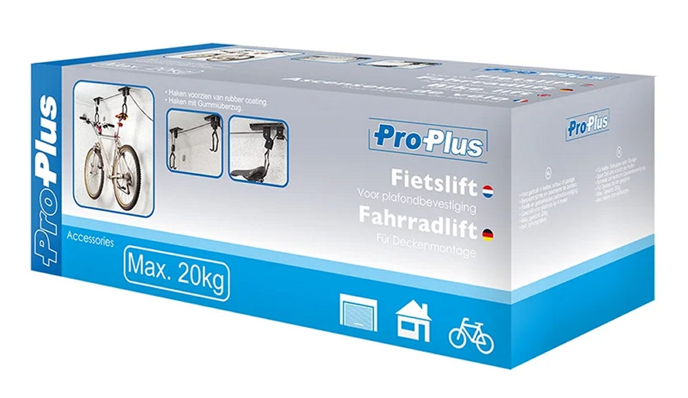 ProPlus 730915 Fahrradlift für Deckenmontage Fahrradaufhängung