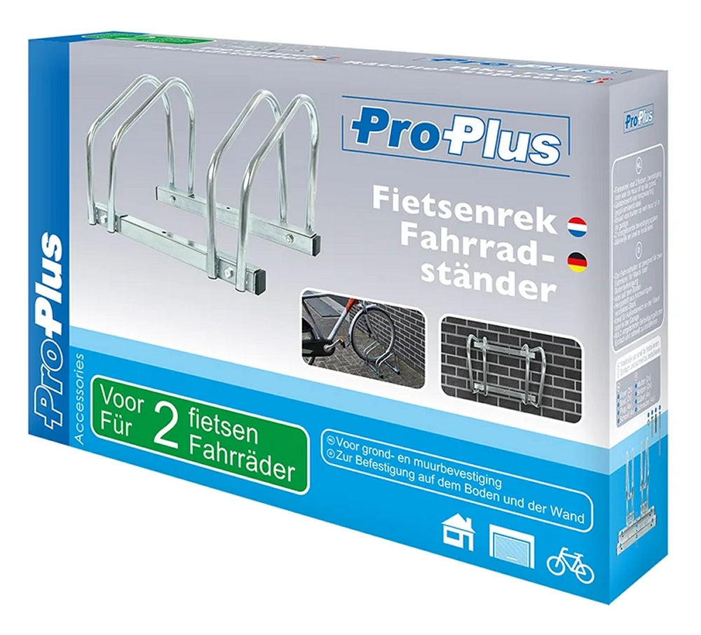 ProPlus 730932 Fahrradständer für 2 Fahrräder Fahrrad Ständer Fahrradhalterung