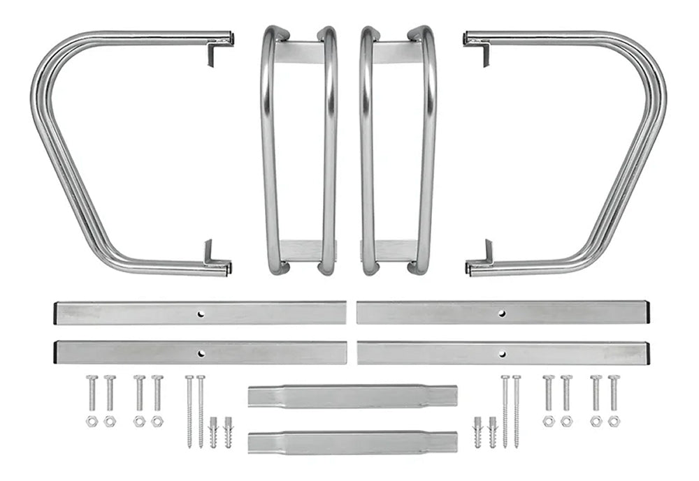 ProPlus 730934 Fahrradständer für 4 Fahrräder Fahrrad Ständer Fahrradhalterung