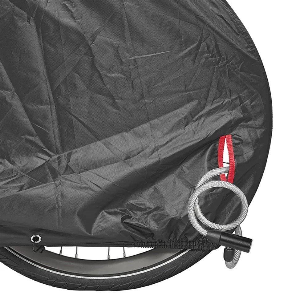 ProPlus 73771 Schutzhülle Schwarz für 1 Fahrrad Fahrradschutzhülle