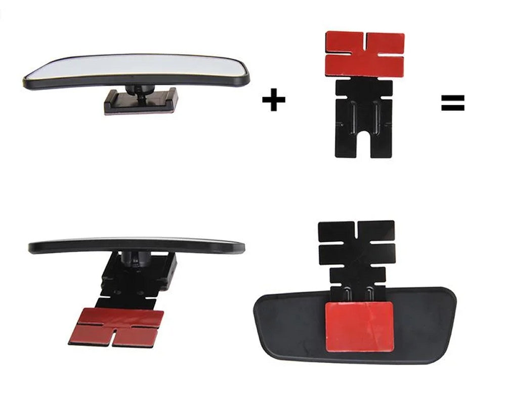 ProPlus 750613 2 Stück Toter Winkel Spiegel rechteckig 36 x 95mm