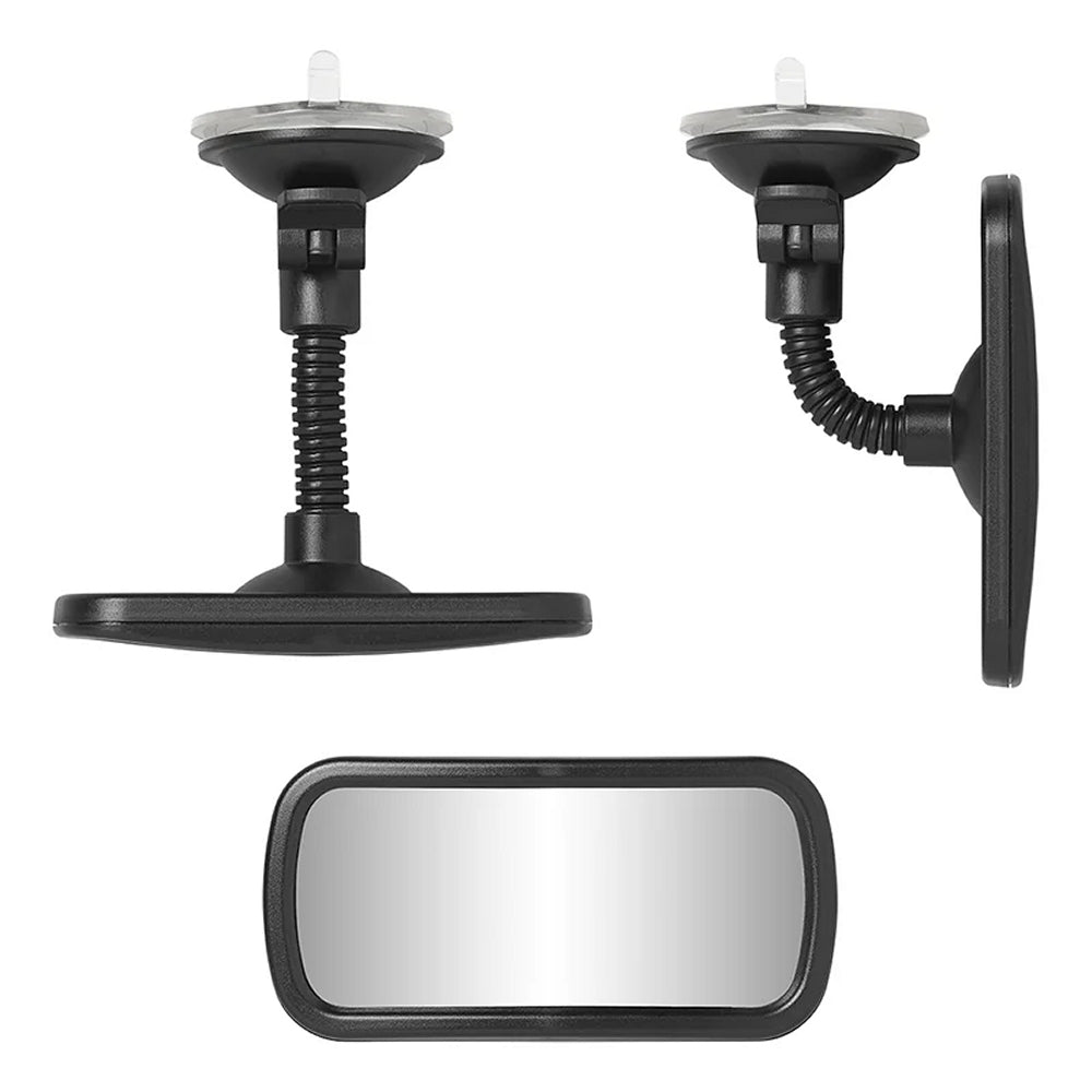 ProPlus 750641 Panorama Rückspiegel mit 4cm Flexarm und Saugnapf