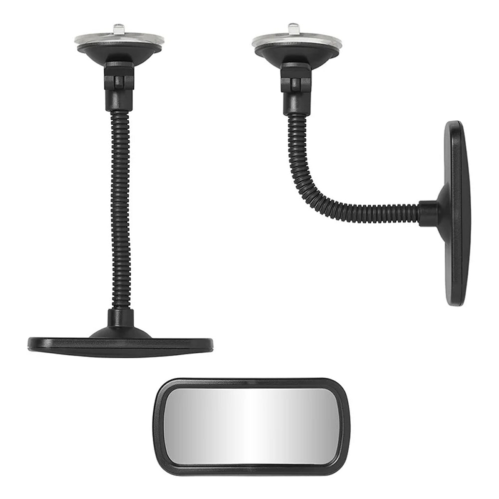 ProPlus 750641V01 Panorama Rückspiegel mit 12cm Flexarm und Saugnapf