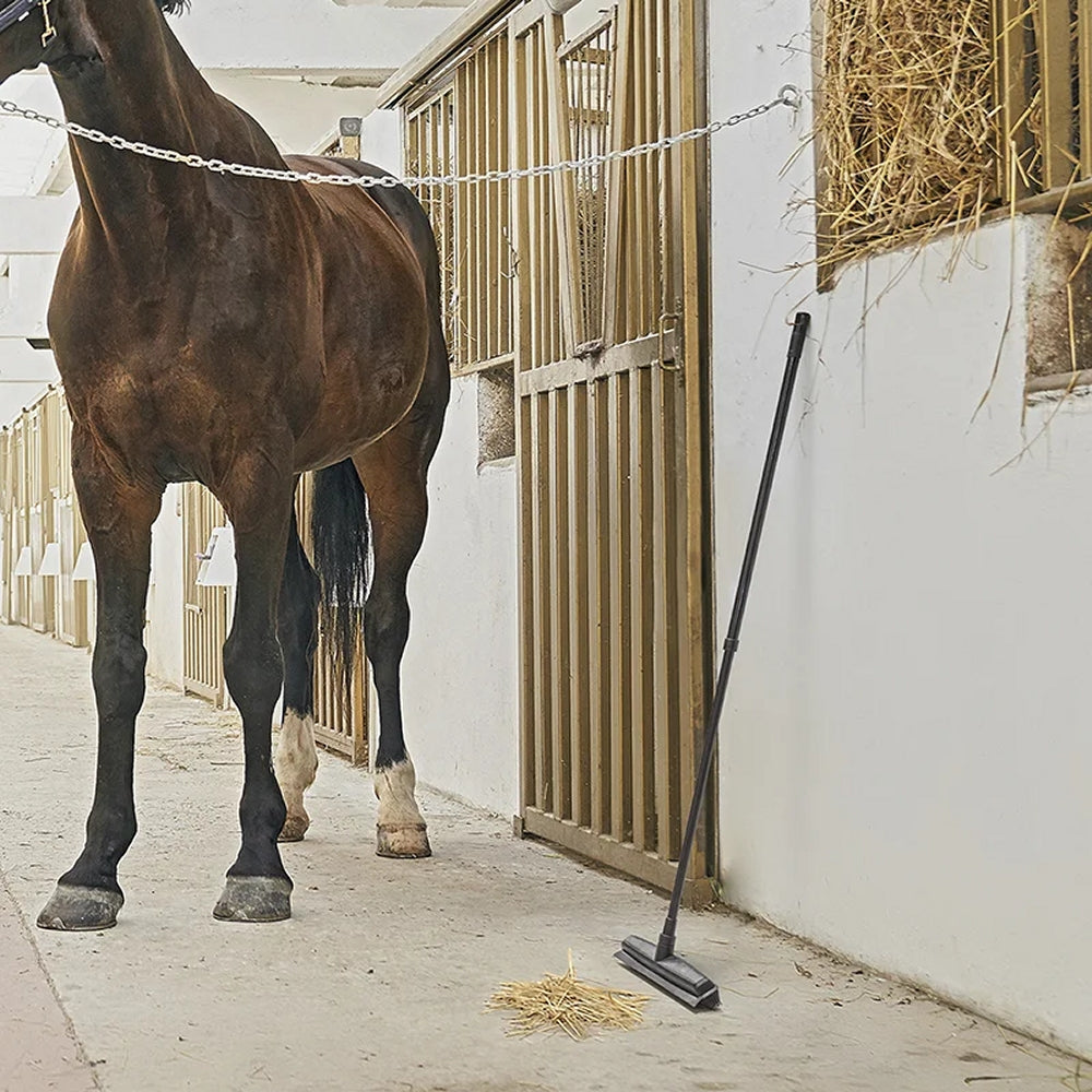 ProPlus 758052 Besen Gummi mit Aluminium Teleskopstiel 68 - 120cm