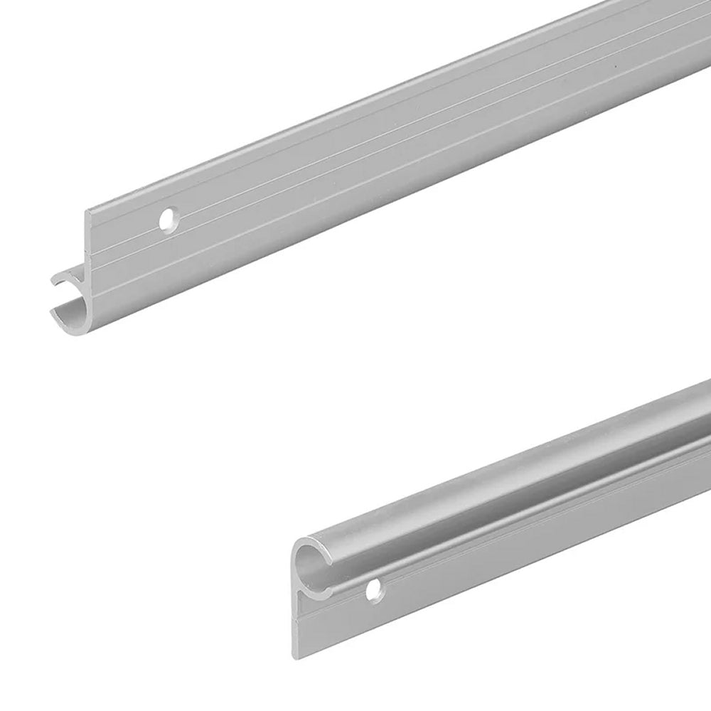 ProPlus 758068 Aluminium Zeltschiene 90° 100 x 2,7cm Kederschiene Camping