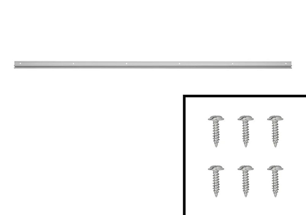 ProPlus 758068 Aluminium Zeltschiene 90° 100 x 2,7cm Kederschiene Camping