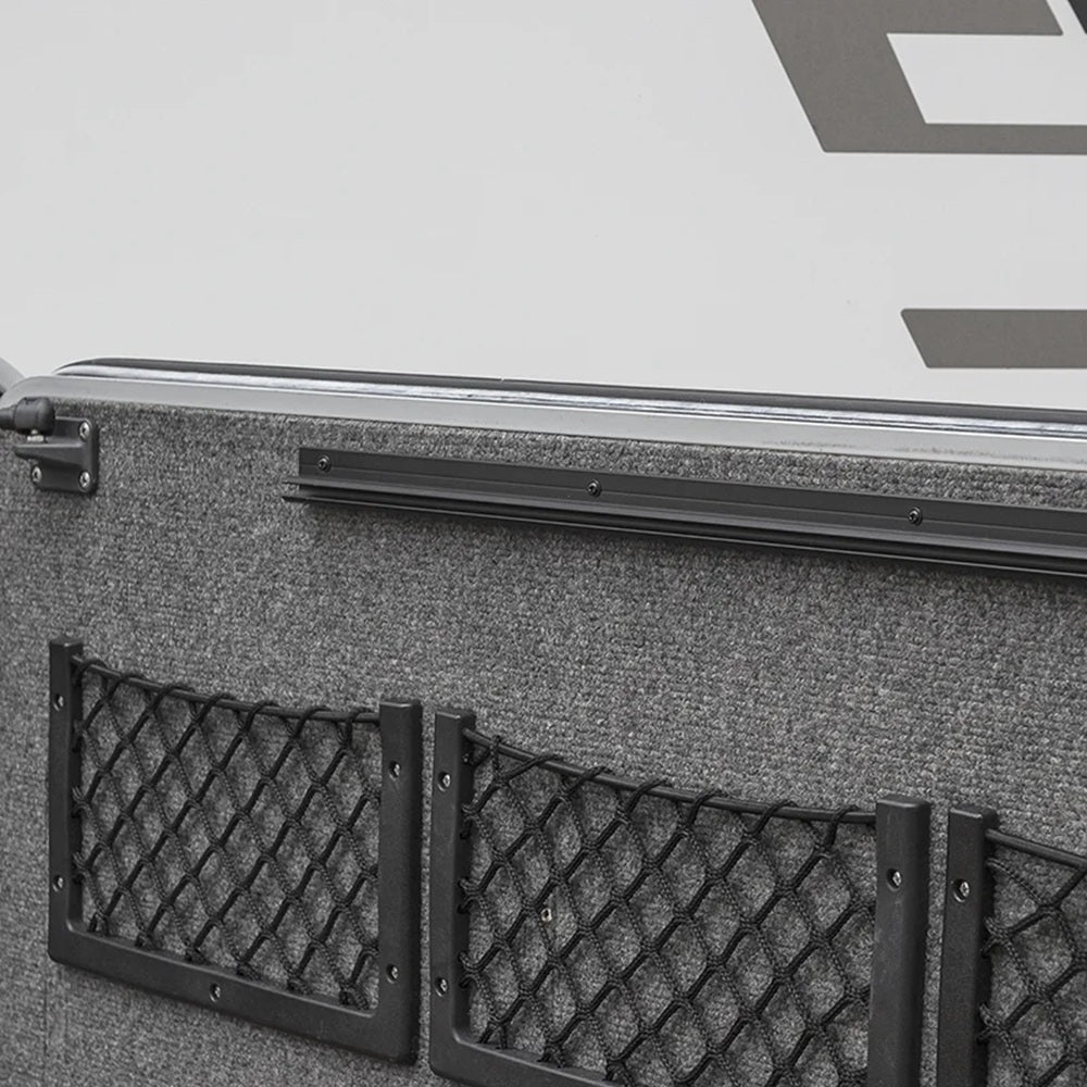 ProPlus 758068BK Zeltschiene Aluminium Schwarz 90° 100 x 2,7cm x Ø9mm Kederschiene