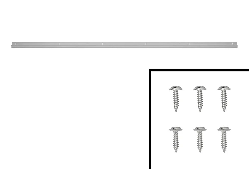 ProPlus 758068V01 Aluminium Zeltschiene 180° 100 x 2,6cm Kederschiene Camping
