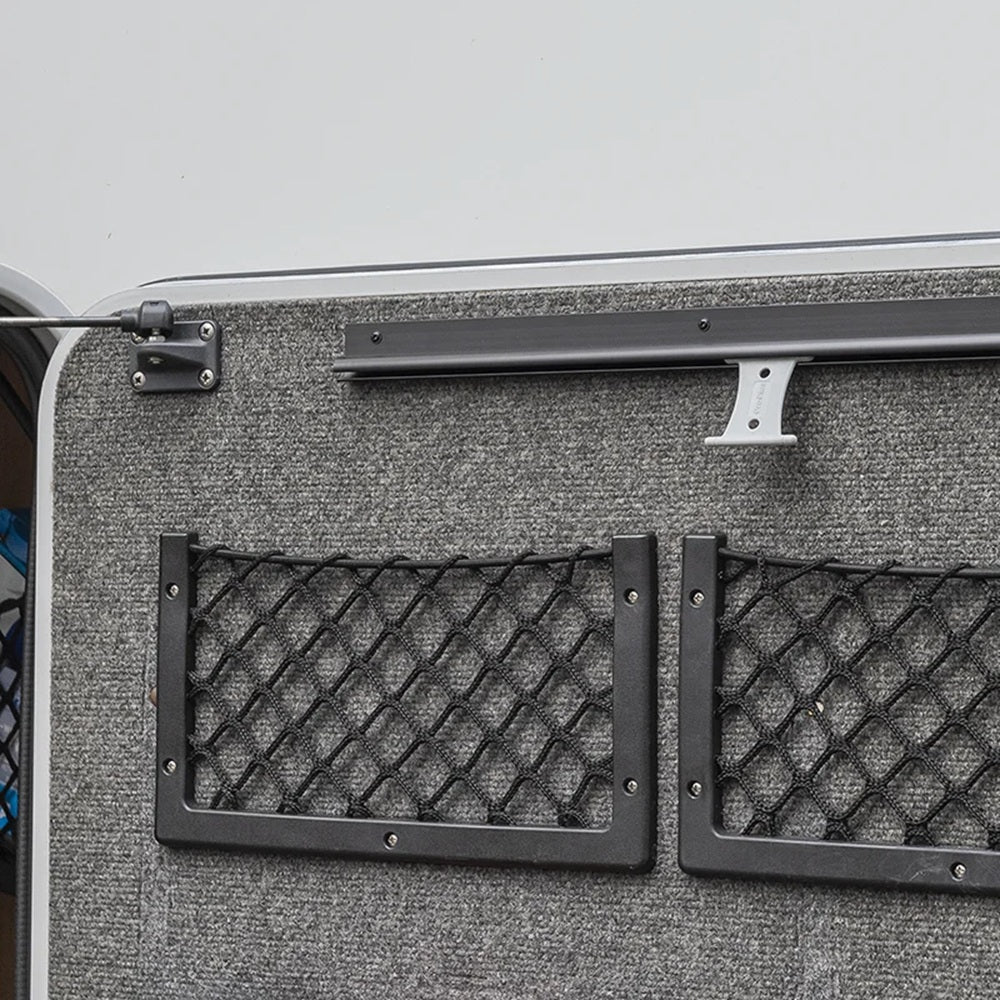 ProPlus 758068V04BK Zeltschiene Aluminium Schwarz 45° 100 x 3,2cm x Ø10mm Kederschiene