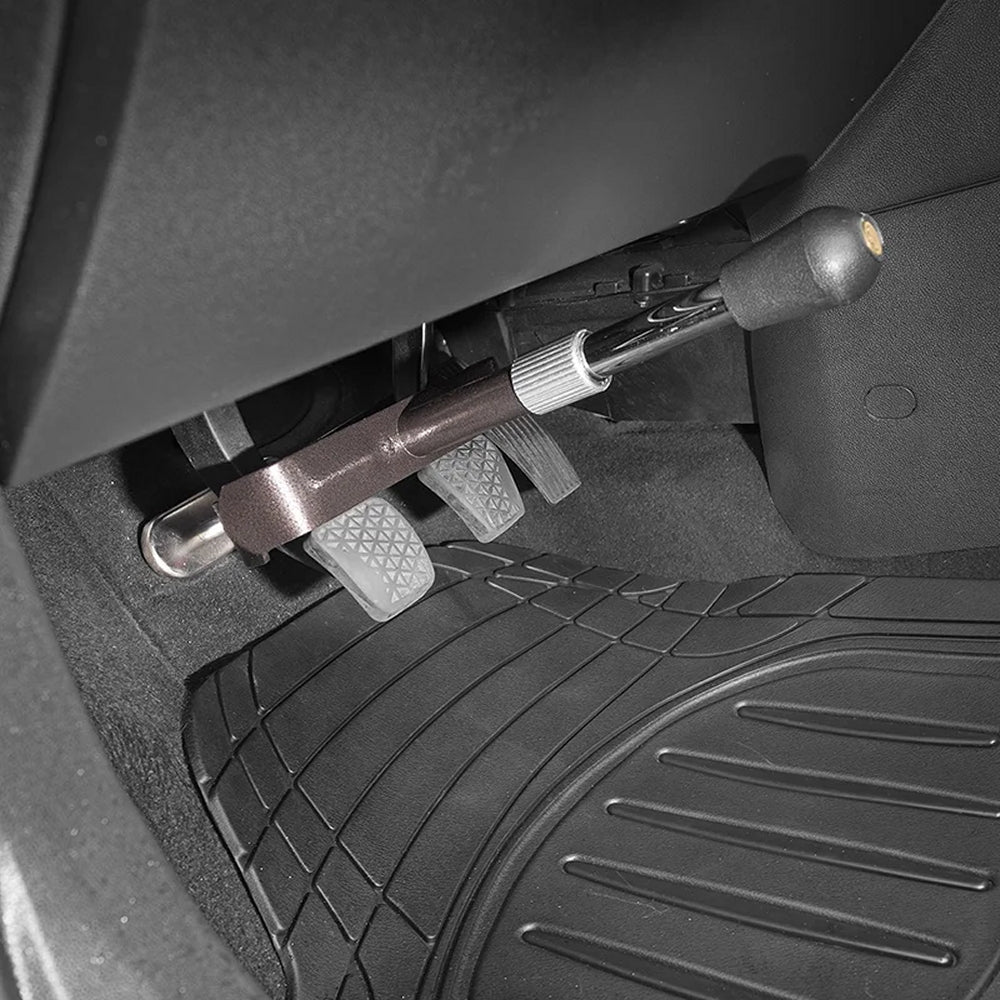 ProPlus 761315 Pedalsperre für Bremspedal & Kupplung mit zwei Schlüsseln