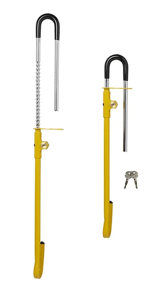 ProPlus 761315V01 Lenkradsperre Pedalsperre für Bremspedal mit zwei Schlüsseln