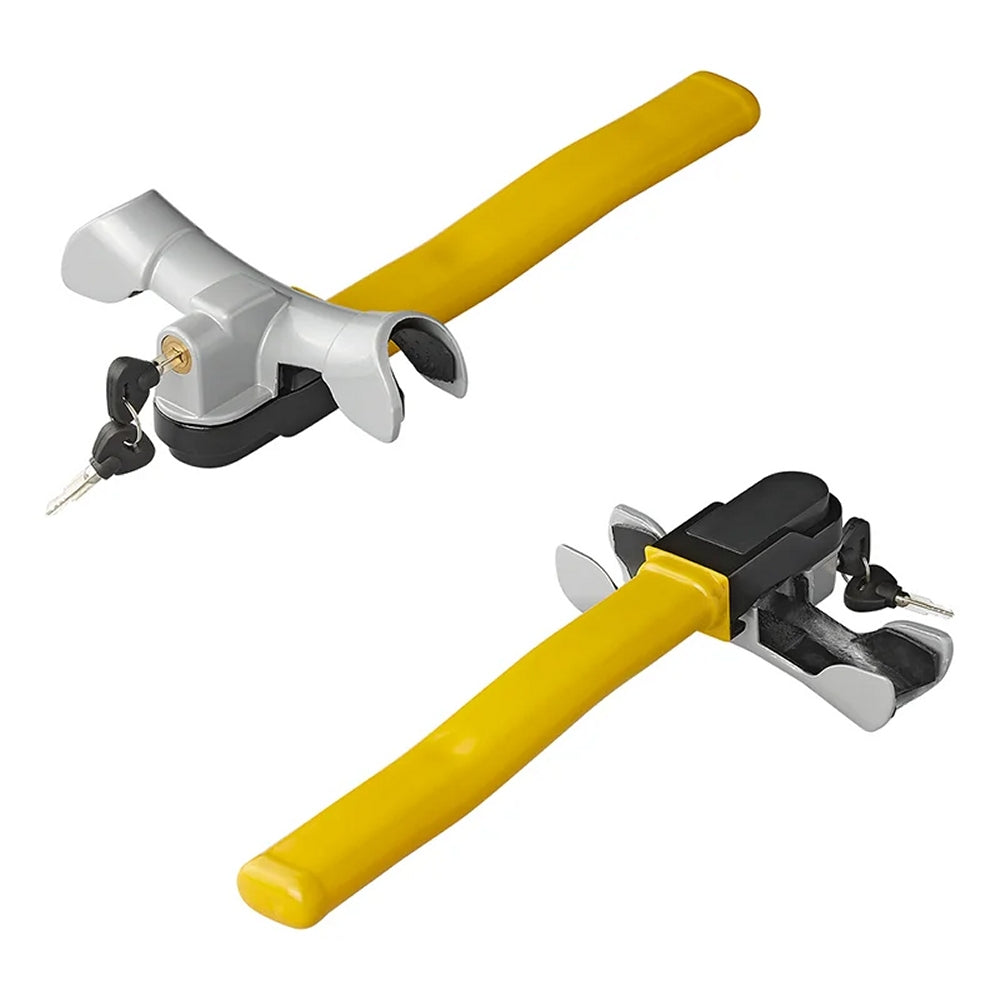 ProPlus 761316 Lenkradschloss Lenkradsperre mit 2 Schlüsseln & Adapter