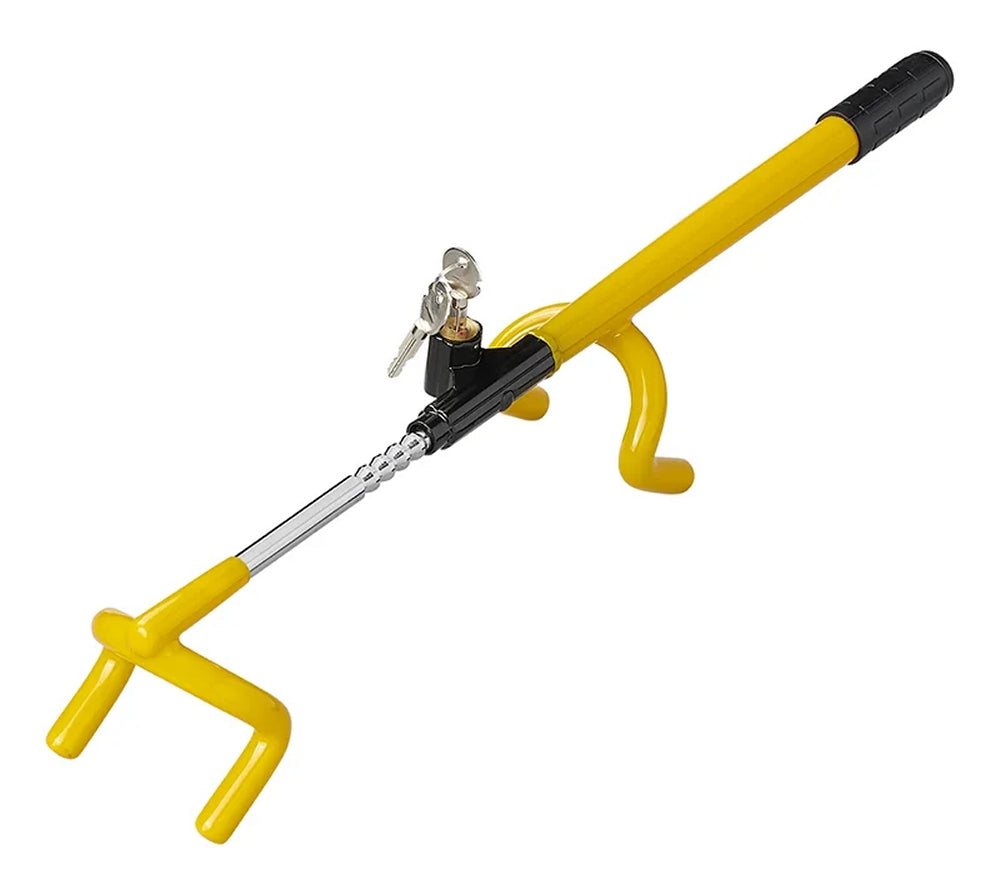 ProPlus 761316V01 Lenkradschloss Lenkradsperre verstellbar mit 2 Schlüsseln