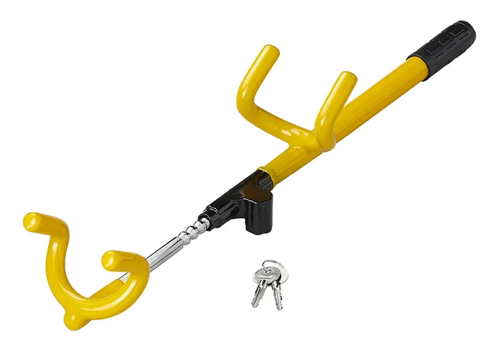 ProPlus 761316V01 Lenkradschloss Lenkradsperre verstellbar mit 2 Schlüsseln