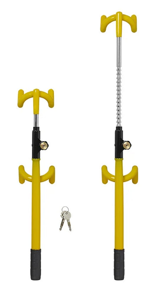 ProPlus 761316V01 Lenkradschloss Lenkradsperre verstellbar mit 2 Schlüsseln