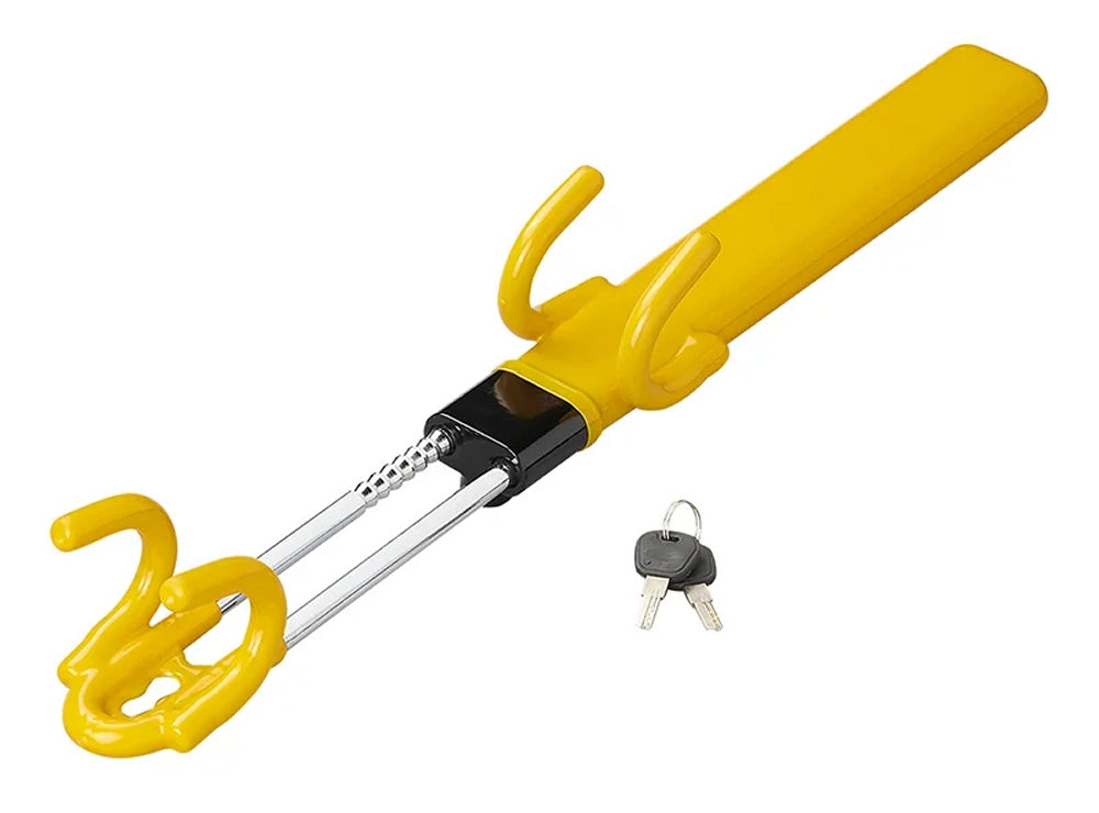 ProPlus 761316V02 Lenkradschloss Lenkradsperre verstellbar mit 2 Schlüsseln