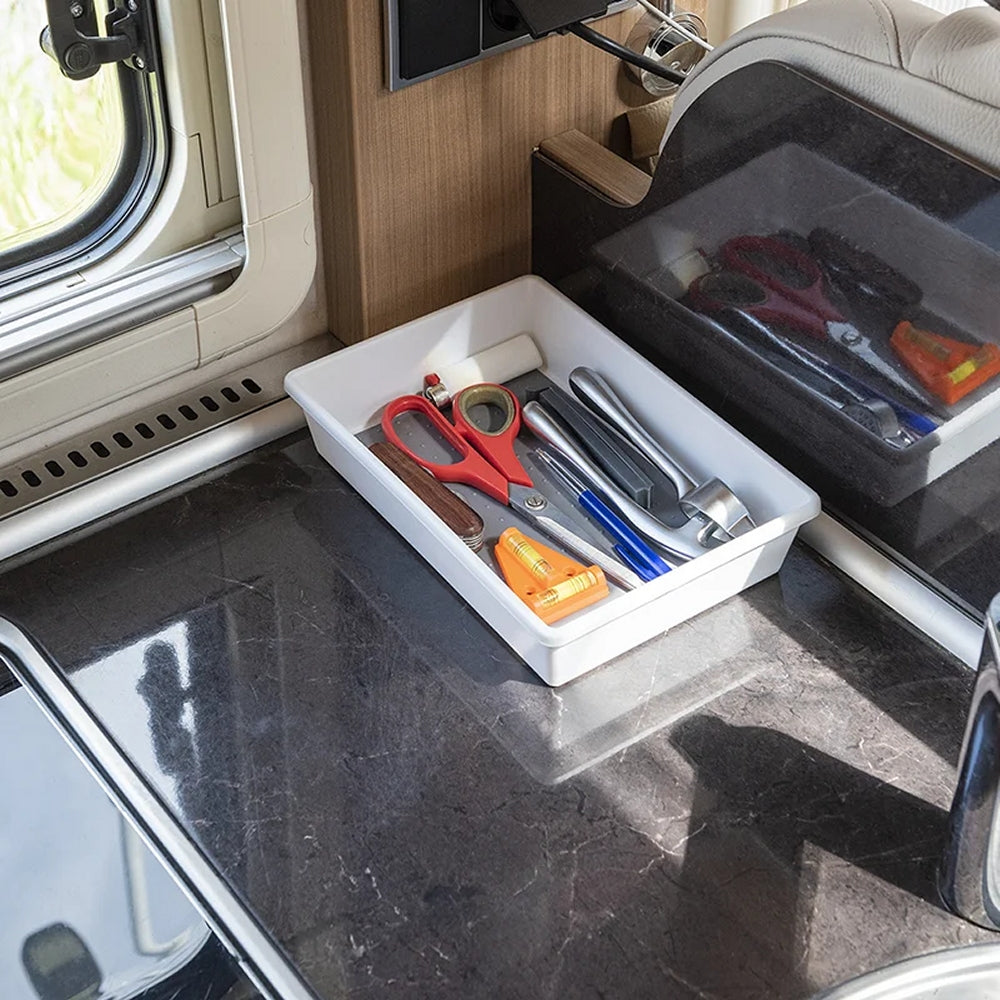 ProPlus 761470V02 Besteckkasten Aufbewahrung 24,7 x 17,2 x 5,2cm Camping