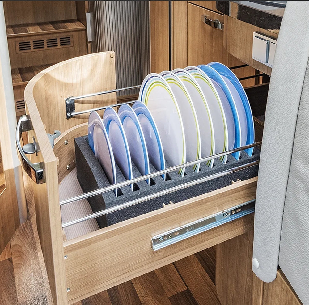 ProPlus 761472PMV01 Tellerhalter aus weichem Schaum für 10 Teller