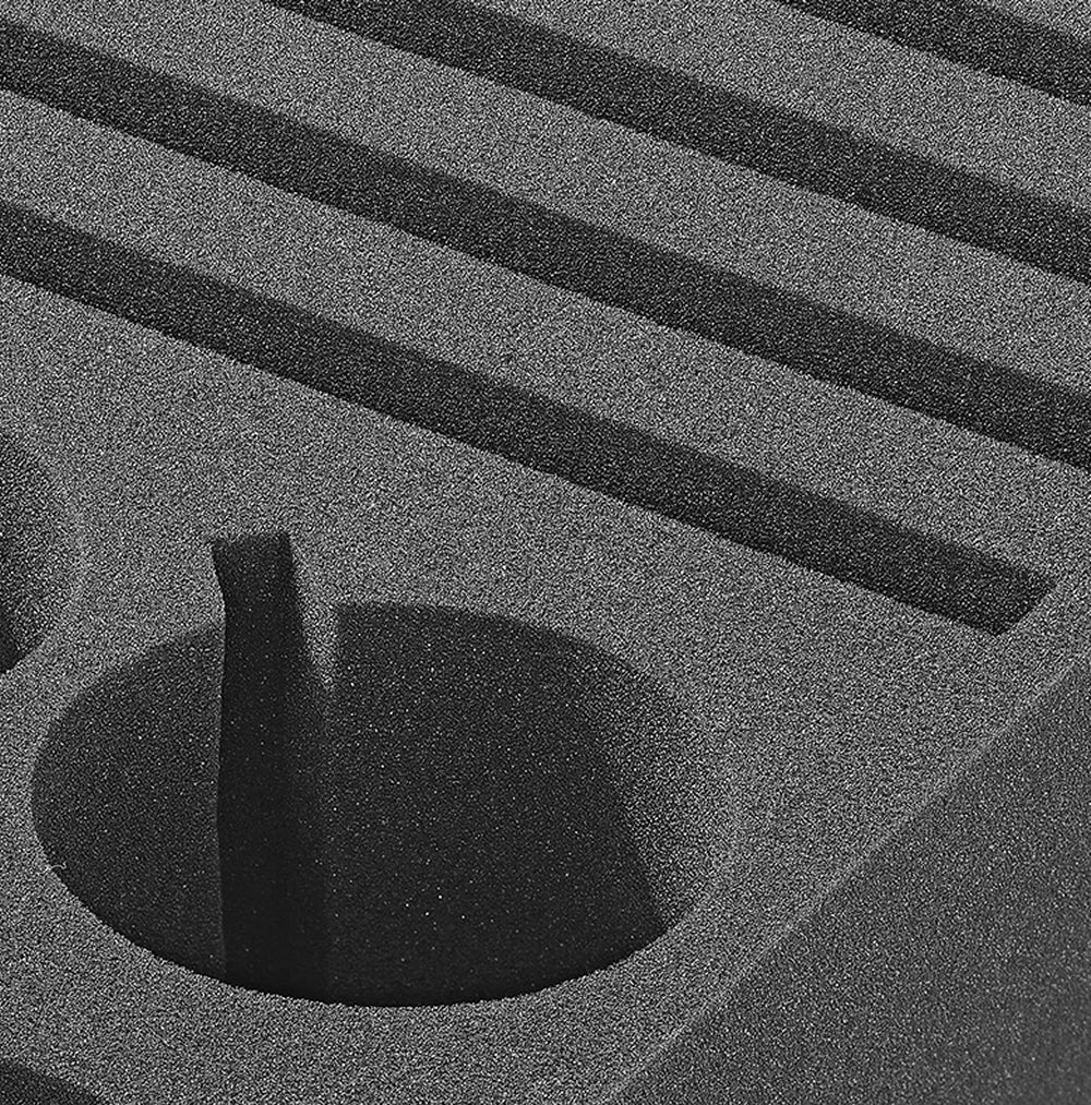 ProPlus 761472PMV02 Geschirrhalter aus weichem Schaum für 8 Teller & 6 Tassen