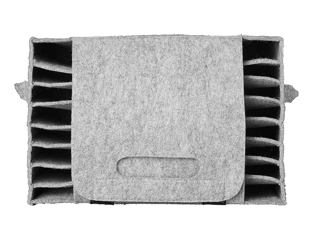 ProPlus 761475V01 Tellerhalter Filz für 10 Teller Halter Camping