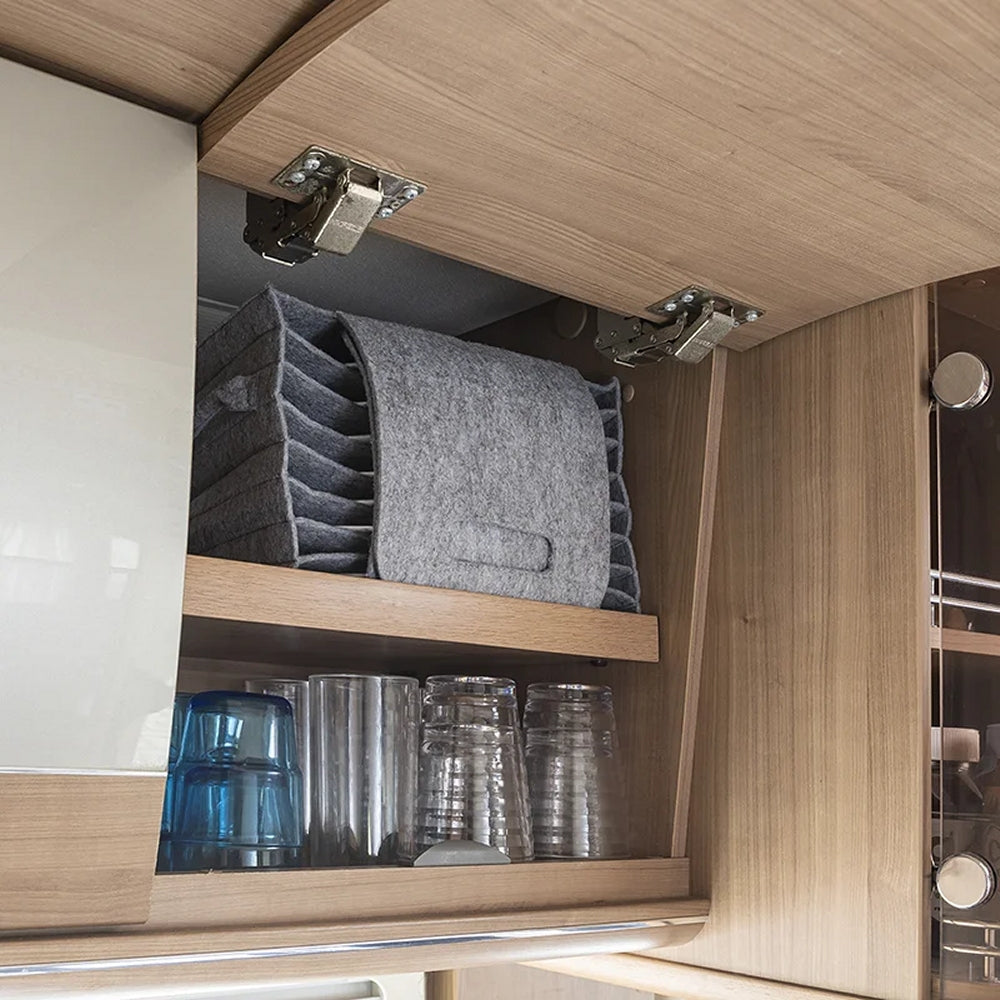 ProPlus 761475V01 Tellerhalter Filz für 10 Teller Halter Camping