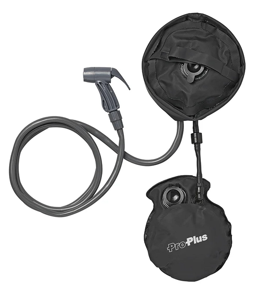 ProPlus 770407 Campingdusche 11L mit Fußpumpe Reisedusche