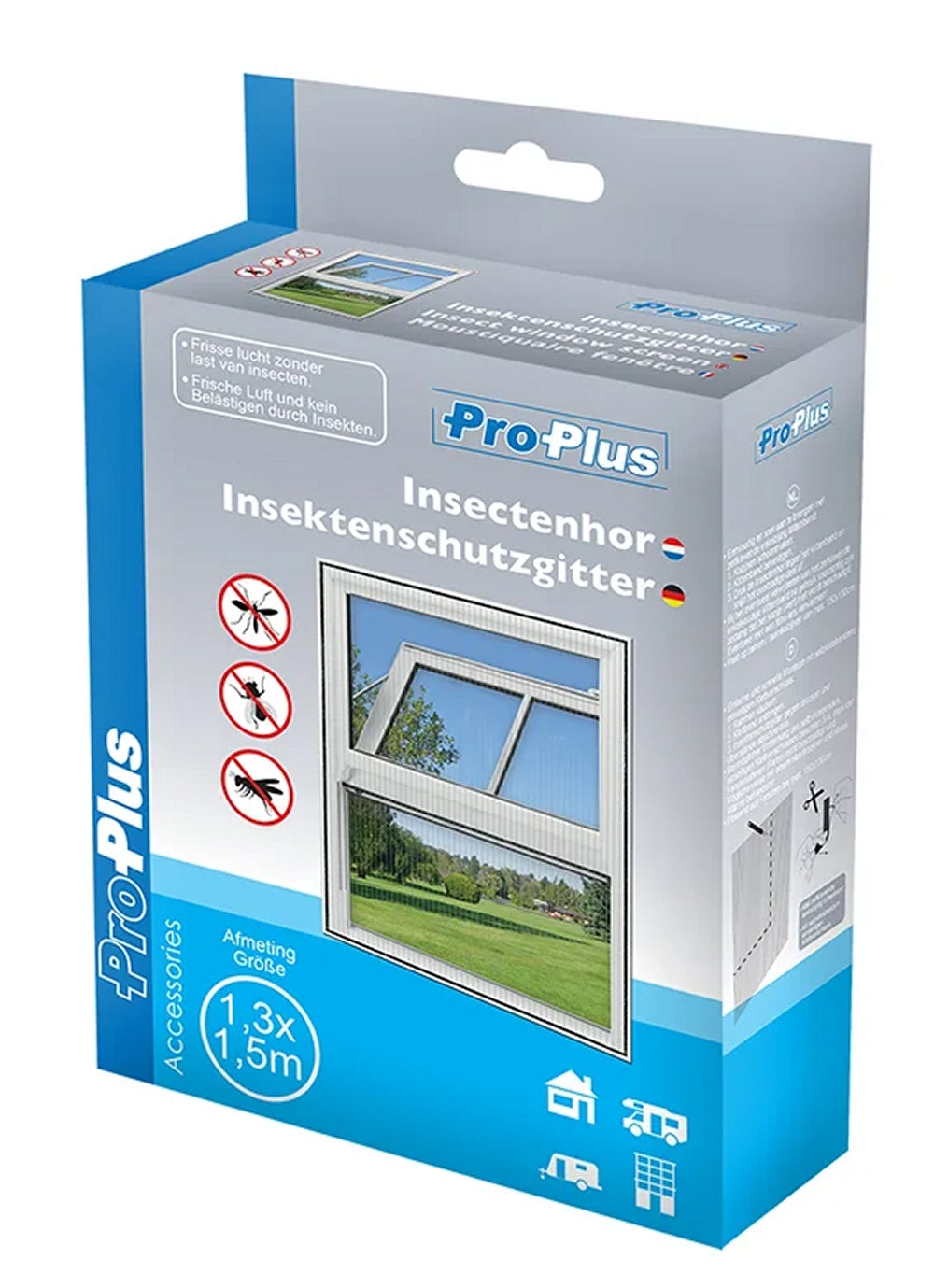 ProPlus 770520 Insektenschutzgitter Fliegengitter Camping