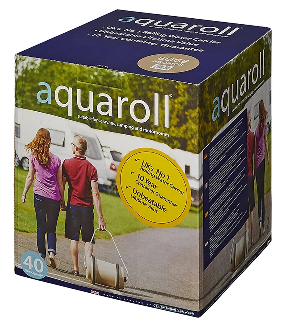 ProPlus AQUA_40AQ Aquaroll Frischwasser Rolltank 40 Liter Beige Frischwassertank