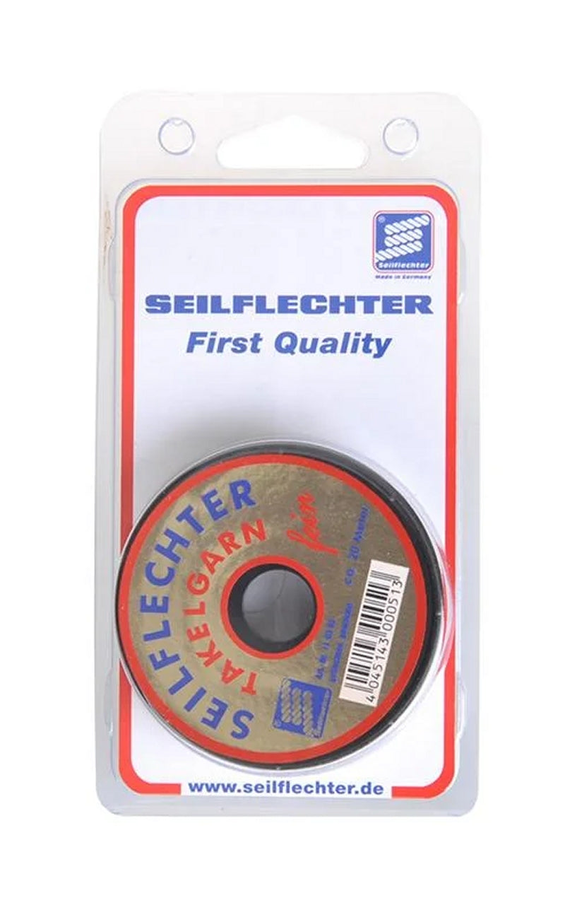 ProPlus SF_110302 Takelgarn fein geflochten gewachst 20m weiß Garn