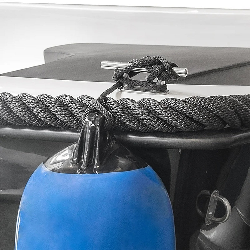 ProPlus SF_121508sc Fenderleine Länge 1,5m schwarz Bootszubehör Festmacher