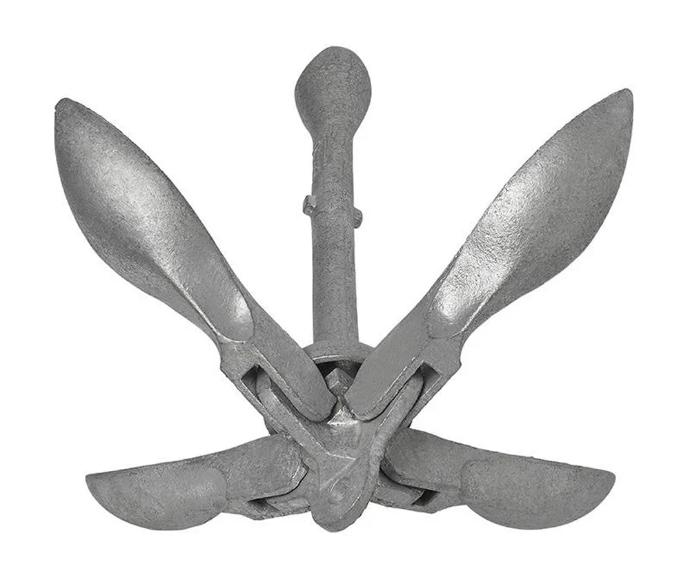 ProPlus SF_491032 Faltanker 3,2kg verzinkt Kopf eiförmig Anker Ankern