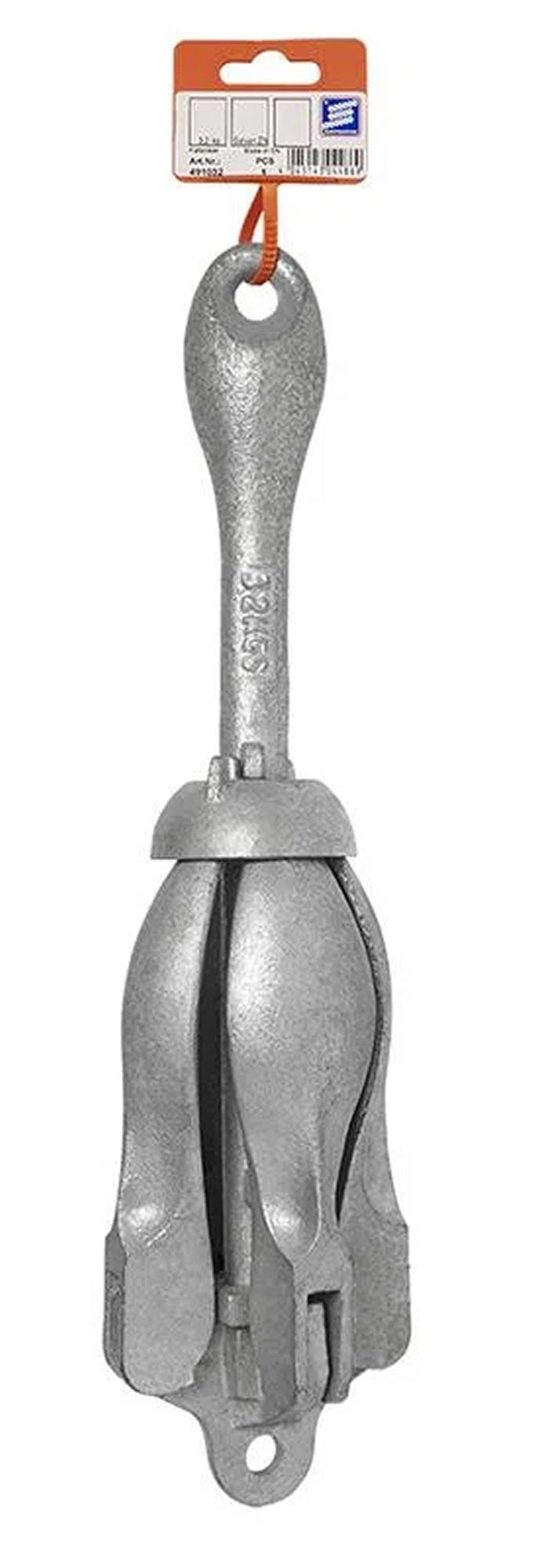ProPlus SF_491032 Faltanker 3,2kg verzinkt Kopf eiförmig Anker Ankern