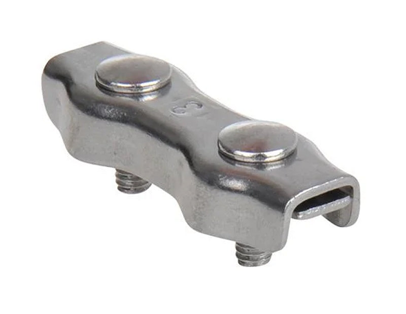 ProPlus SF_522003N Duplex Seilklemme 3mm A4 RVS AISI 316 Duplexklemme