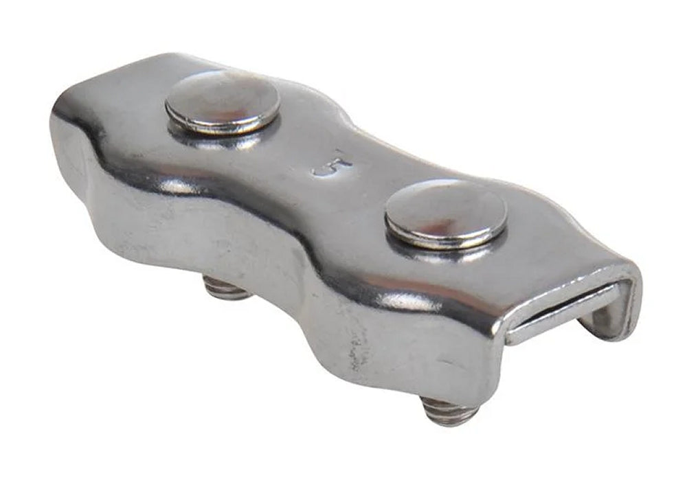 ProPlus SF_522005N Duplex Seilklemme 5mm A4 RVS AISI 316 Duplexklemme