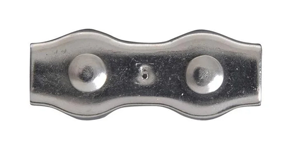 ProPlus SF_522005N Duplex Seilklemme 5mm A4 RVS AISI 316 Duplexklemme