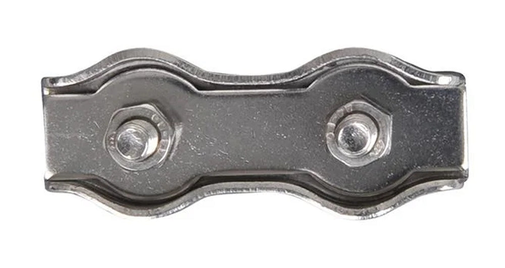 ProPlus SF_522005N Duplex Seilklemme 5mm A4 RVS AISI 316 Duplexklemme