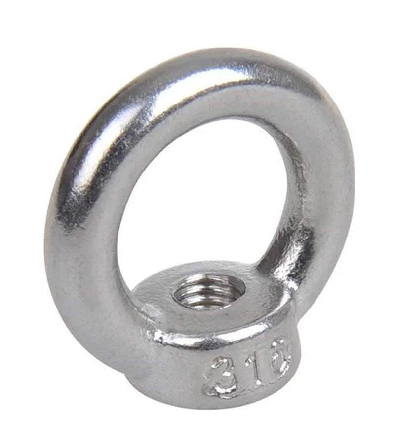 ProPlus SF_526811 Ringmutter M8 A4 RVS AISI 316 Kranöse