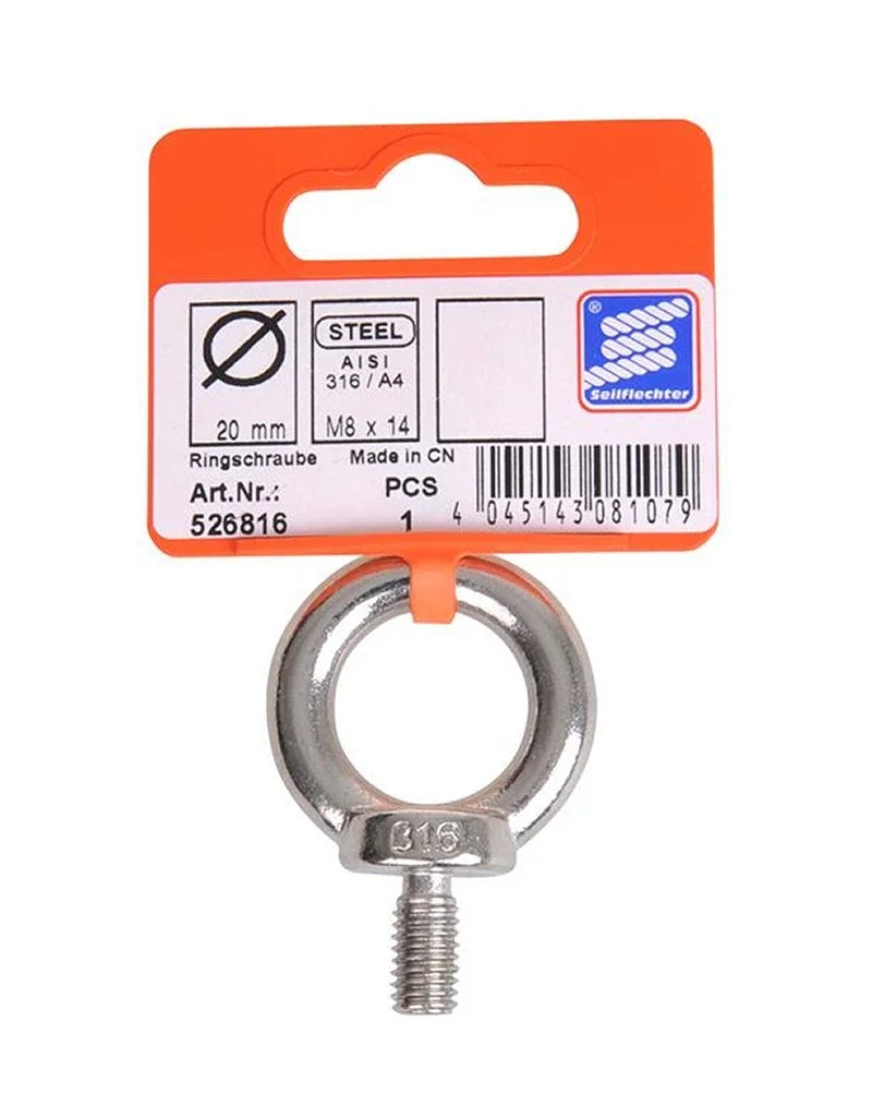 ProPlus SF_526816 Ringschraube M8 A4 RVS AISI 316 Hebeöse