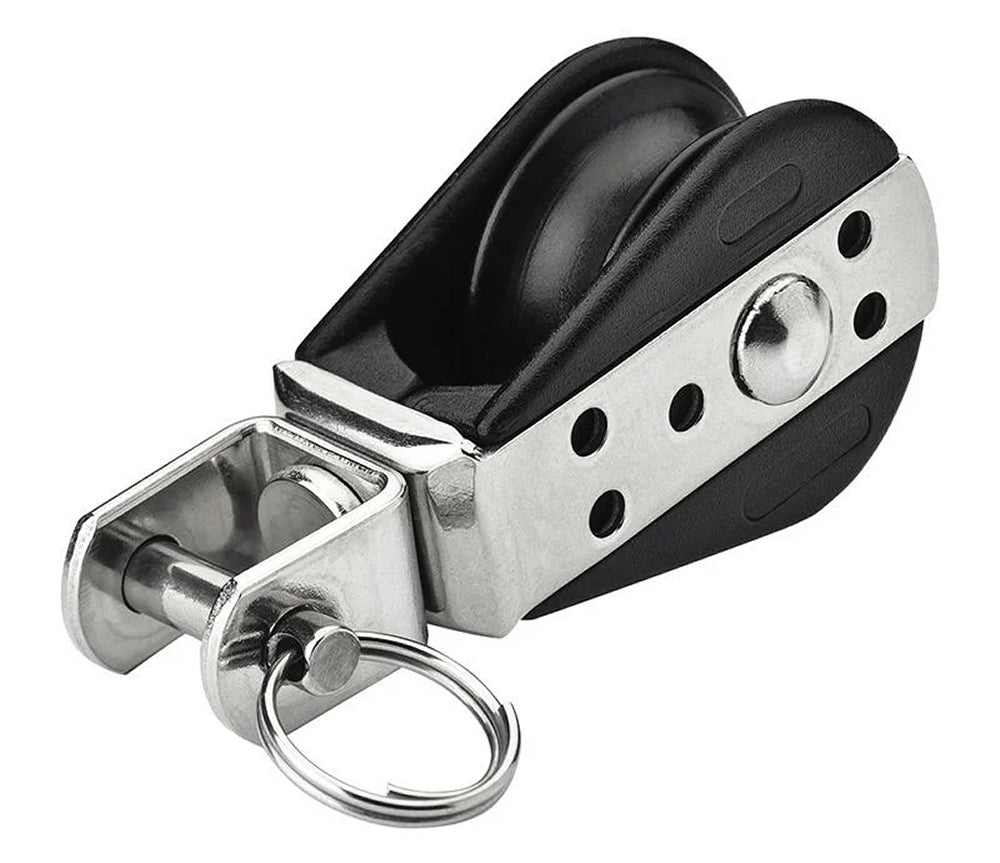 ProPlus SF_527976 Mini Block 6mm einscheibig drehbar kugelgelagert 700 daN Takelwerkzeug