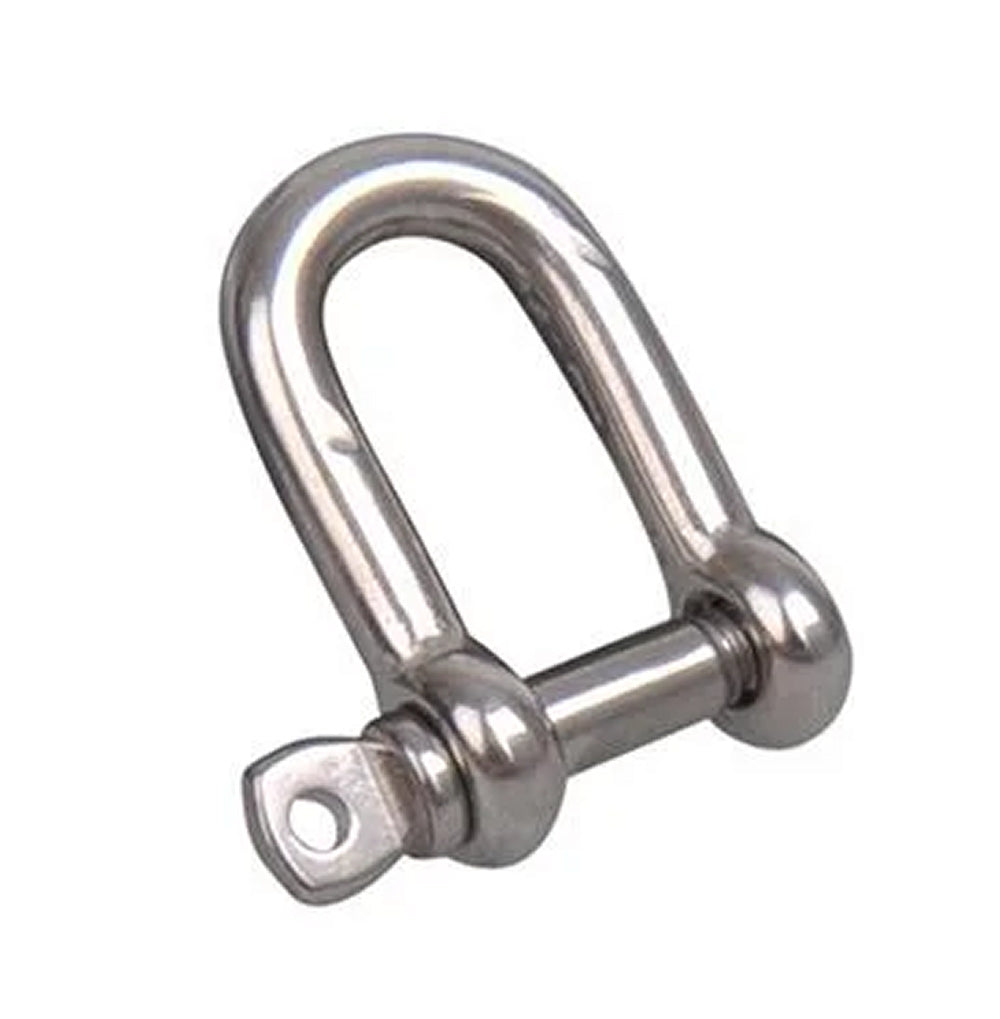 ProPlus SF_547004 D-Schäkel 4mm Rund Kurz 750 daN Verbindungselement